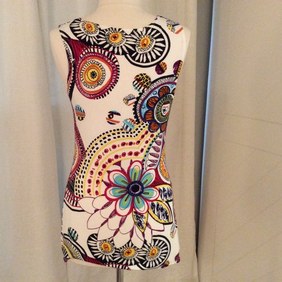 Linda Leal colorful summer tank/tunic - Picture 5 of 11